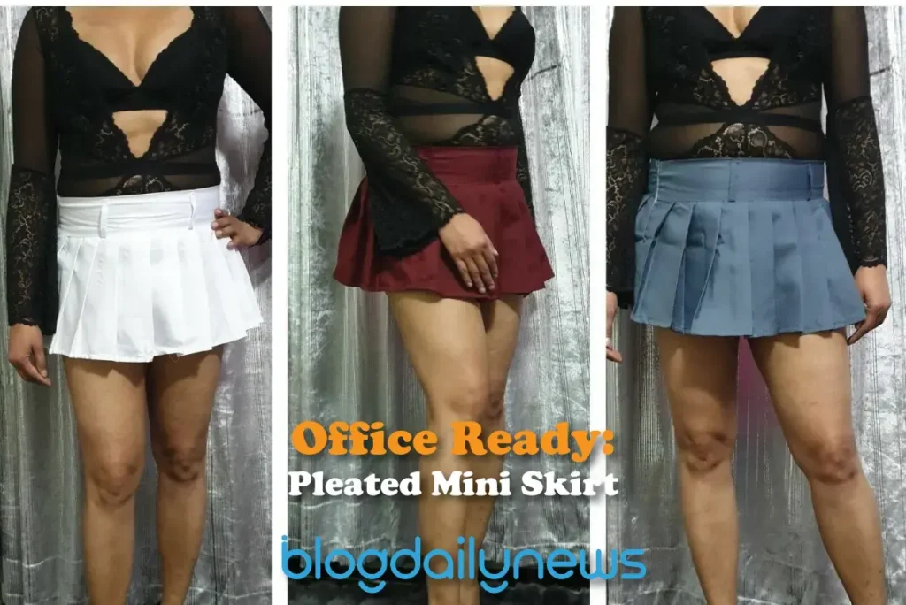 Pleated-Mini-Skirt